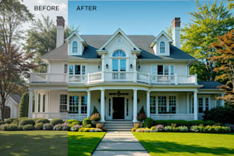 transform real estate photos expert editing retouching  hdr