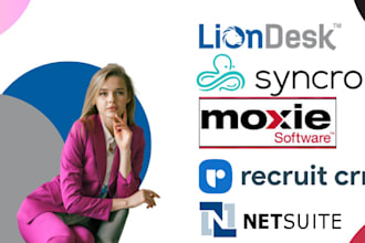 build liondesk syncro moxie netsuite recruit CRM