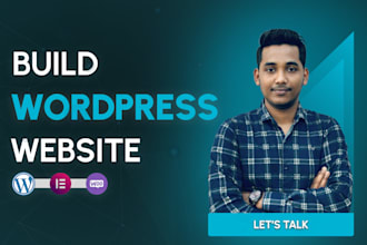 build, rebuild, design, redesign, clone fix or revamp business wordpress website
