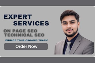 on page, off page ,technical SEO expert