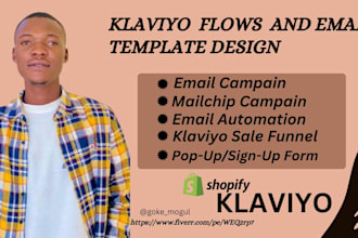 set up klaviyo email flows, klaviyo email template designs