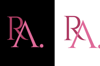 monogram or minimal letter logo