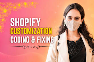 do shopify coding and shopify customization