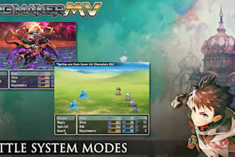 rpg game maker mz,mv ace,xp,rpg make plugin,battlefiled,combat system,game ui