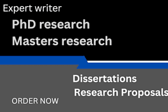do well researched phd proposal,dba,dnp paper, capstone project or dissertations