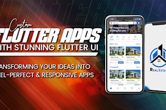 build stunning flutter apps with flawless flutter UI