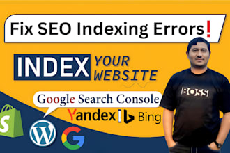 fix website google indexing errors, search console issues, and page indexing