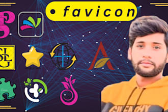 design custom icons or favicon