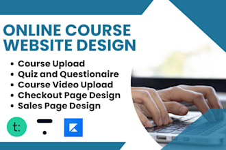 setup online course on teachable thinkific podia school website kajabi website