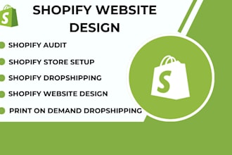 build your shopify website shopify store set up shopify pod dropshipping store