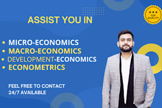 assist in microeconomics, macroeconomics, and econometrics