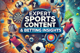 write and analyze professional sports articles and blogs
