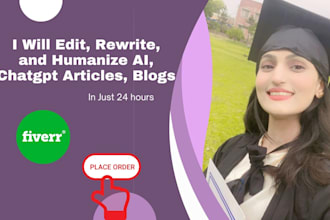 edit, rewrite, and humanize ai, chatgpt articles, blogs