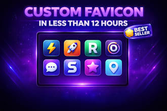 design custom favicon in less than 12 hours