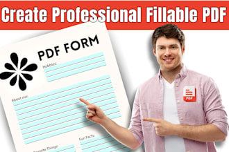 create professional fillable PDF forms