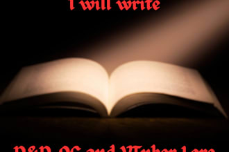 write your dnd, oc and vtuber lore