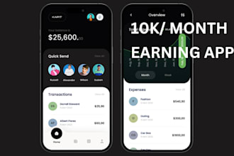 build earning app, sales earning app, android app passively, money app