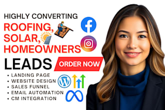 roofing leads solar leads homeowners leads roofing lead generation facebook ads