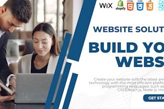 build or rebuild website development full stack developer create custom website