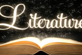critically analyze any work of english literature