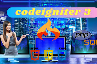 program php codeigniter 3 html css3 jquery ajax and mysql