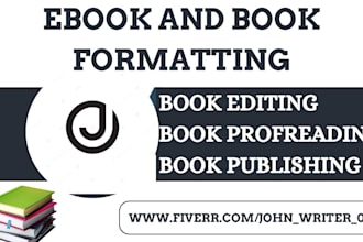 do ebook amazon kindle KDP book editor formatting publishing layout cover design
