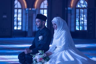 lead your marriage as an official real islamic nikah imam