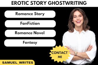 dark romance ebook fantasy erotica story writer custom fanfiction ghostwriter
