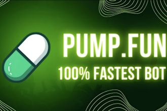 create pump fun bot raydium bundle bot, holder volume bot on solana trading bot