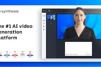 develop your own ai video generator app and website like synthesia