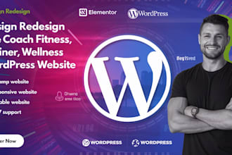 design life coaching website fitness trainer wellness website
