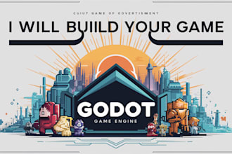develop a functional, polished game in godot for you