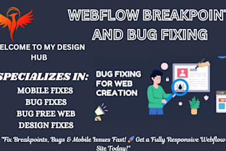 fix webflow breakpoints, bugs, and optimize for mobile responsive design