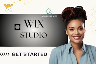 do wix website design using wix studio, wix studio website, wix studio design