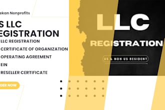 register US llc, ein for non residents, boi filing, bank account setup