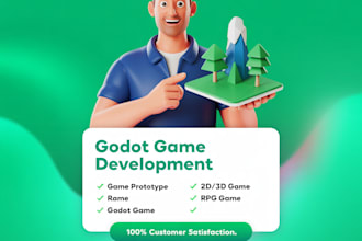 create topnotch games for you in godot