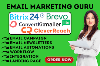be bitrix24 brevo cleverreach convertkit mailerlite acumbamail automation expert