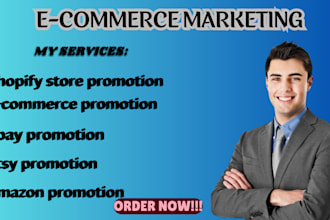 do esty promotion shopify marketing ebay ecommerce and amazon promotion