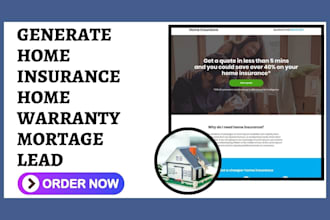 generate home insurance leads home warranty leads mortgage leads calculator web