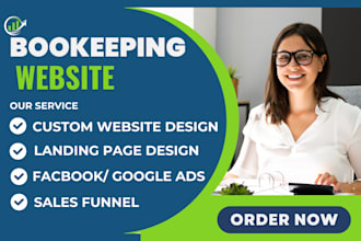 build bookkeeping website accounting website finance website bookkeeping leads