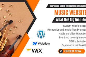 build music artist dj musician band record label podcast streaming website