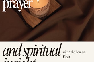 pray over you and share insights from the holy spirit