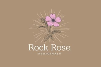 design simplistic specialty herbal tea company logo