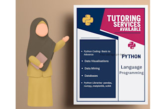 tutor you coding in python from beginner to advanced level