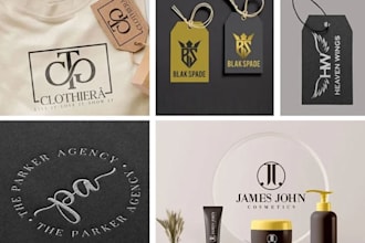 make clothing fashion cosmetics beauty logo design