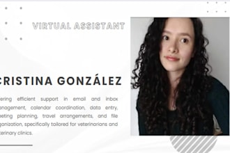 be your virtual assitant for veterinarians