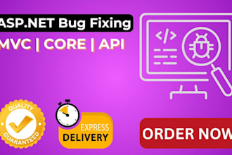 fix any bugs in your asp net mvc or asp net core application quickly