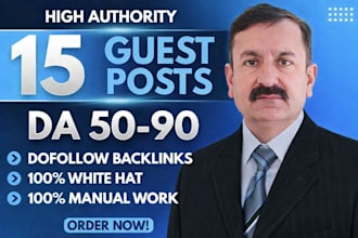 write high da guest post backlinks with SEO quality guest posting service