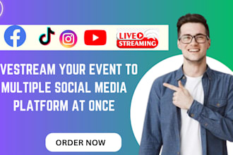 livestream your events to multiple social media platform with restream io, obs
