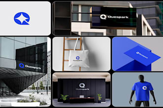 design luxury, construction, property, realtor, modern logo